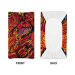 Japanese Phoenix Print Changing Pad Cover