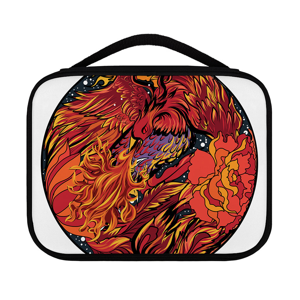 Japanese Phoenix Print Classic Bible Case