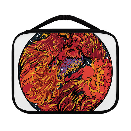 Japanese Phoenix Print Classic Bible Case