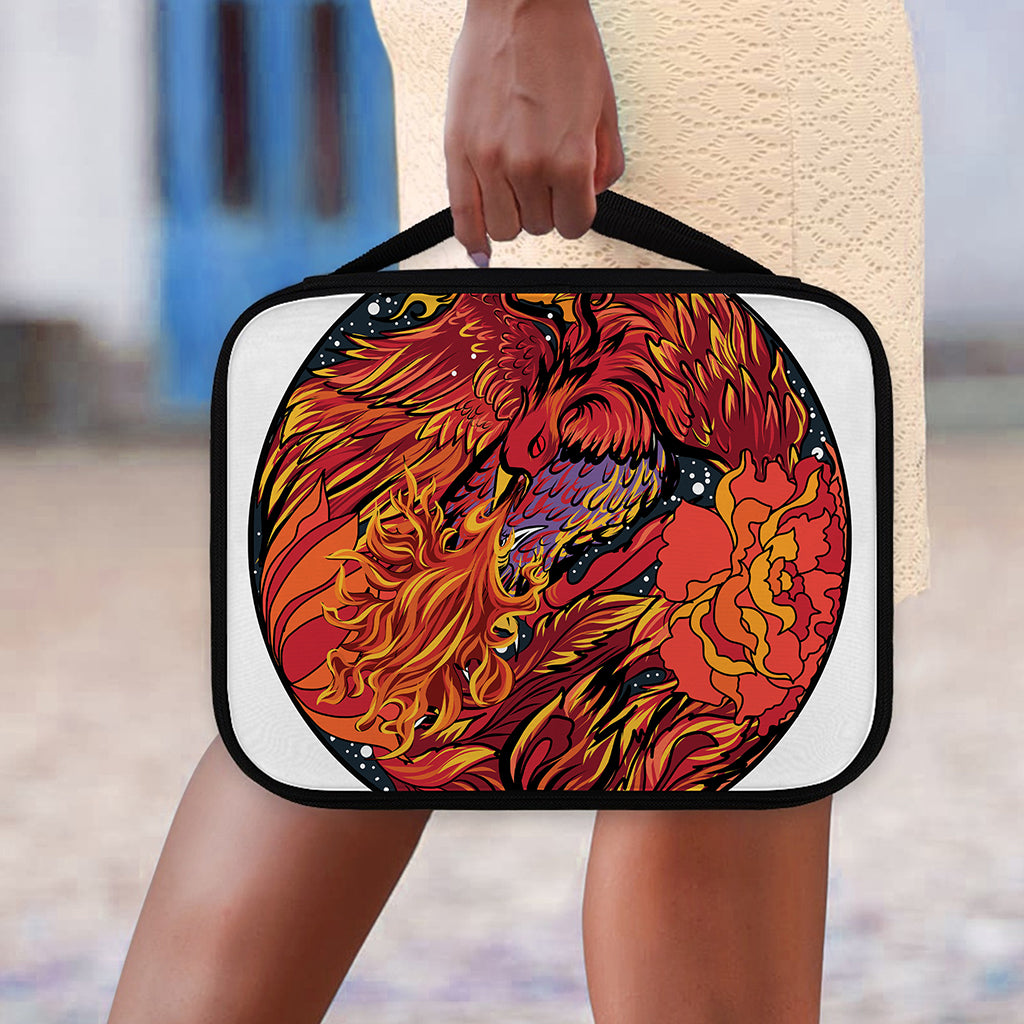 Japanese Phoenix Print Classic Bible Case