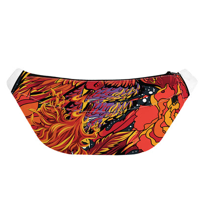 Japanese Phoenix Print Fanny Pack