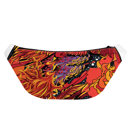 Japanese Phoenix Print Fanny Pack
