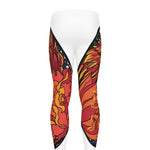 Japanese Phoenix Print Men's leggings