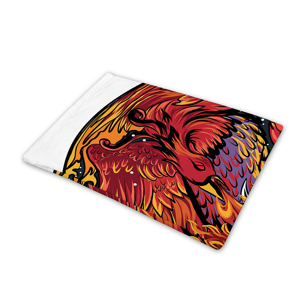 Japanese Phoenix Print Pet Cooling Mat Cover