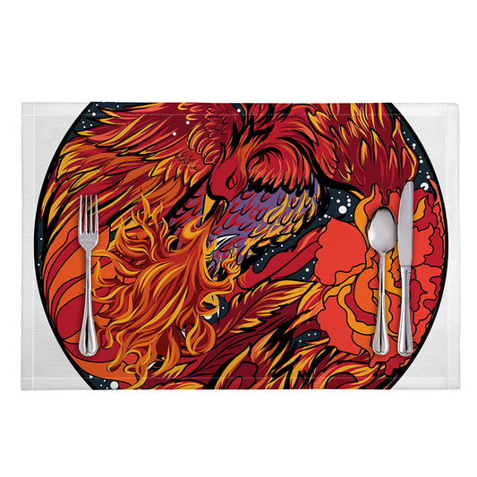 Japanese Phoenix Print Placemat