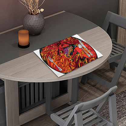 Japanese Phoenix Print Placemat