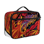 Japanese Phoenix Print Portable Lunch Bag