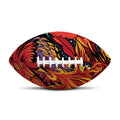 Japanese Phoenix Print Rugby Ball
