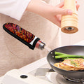 Japanese Phoenix Print Skillet Handle Cover