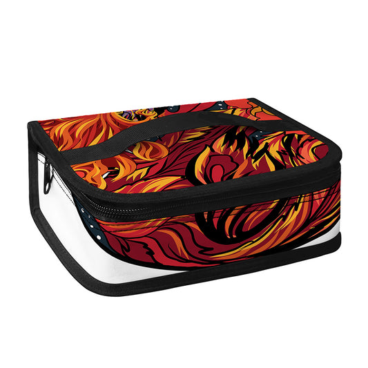 Japanese Phoenix Print Small Lunch Bag
