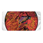 Japanese Phoenix Print Towel