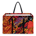 Japanese Phoenix Print Utility Tote Bag