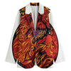 Japanese Phoenix Print Women's Blazer