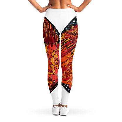 Japanese Phoenix Print Women's Leggings