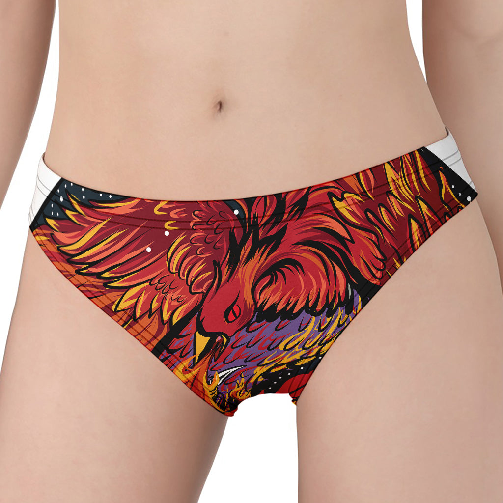 Japanese Phoenix Print Women's Panties