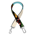 Japanese Samurai And Tiger Print Dog Seat Belt
