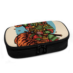 Japanese Samurai And Tiger Print Insulin Cooler Travel Case