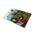 Japanese Samurai And Tiger Print Pet Cooling Mat Cover