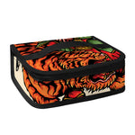 Japanese Samurai And Tiger Print Small Lunch Bag