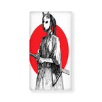 Japanese Samurai Girl Print Baby Crib Sheet