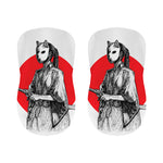 Japanese Samurai Girl Print Bar Stool Covers