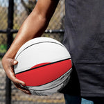 Japanese Samurai Girl Print Basketball