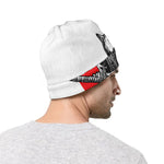 Japanese Samurai Girl Print Beanie