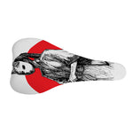 Japanese Samurai Girl Print Bicycle Seat Cover