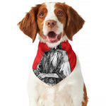 Japanese Samurai Girl Print Dog Bandana