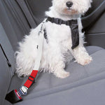 Japanese Samurai Girl Print Dog Seat Belt