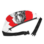 Japanese Samurai Girl Print Fanny Pack