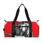 Japanese Samurai Girl Print Gym Bag