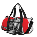 Japanese Samurai Girl Print Gym Bag