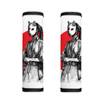 Japanese Samurai Girl Print Handle Covers