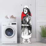 Japanese Samurai Girl Print Ironing Board Cover