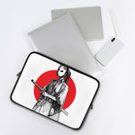Japanese Samurai Girl Print Laptop Sleeve