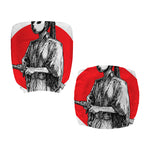 Japanese Samurai Girl Print Office Chair Cover