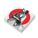 Japanese Samurai Girl Print Outdoor Seat Cushion Cover