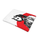Japanese Samurai Girl Print Pet Cooling Mat Cover