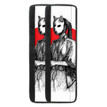 Japanese Samurai Girl Print Refrigerator Handle Covers