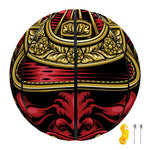 Japanese Samurai Helmet Print Basketball