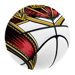 Japanese Samurai Helmet Print Basketball