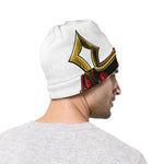 Japanese Samurai Helmet Print Beanie