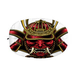 Japanese Samurai Helmet Print Car Side Mirror Covers