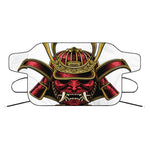 Japanese Samurai Helmet Print Car Windshield Snow Cover