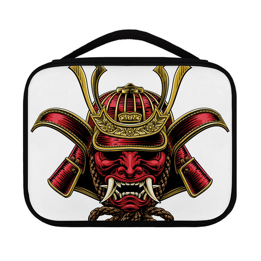 Japanese Samurai Helmet Print Classic Bible Case