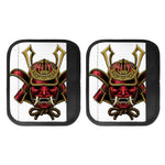 Japanese Samurai Helmet Print Handle Covers
