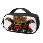 Japanese Samurai Helmet Print Insulin Cooler Travel Case