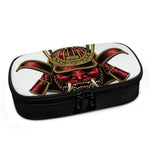 Japanese Samurai Helmet Print Insulin Cooler Travel Case