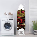 Japanese Samurai Helmet Print Ironing Board Cover